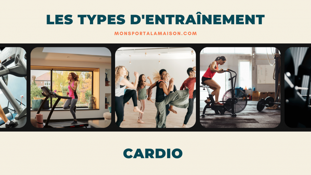 Différents types d'entraînement cardio et perte de poids.